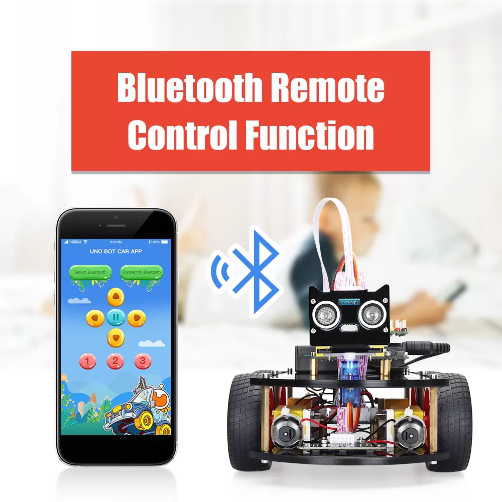 Smart Robot Kit for Arduino with App