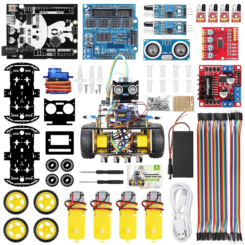 Robot Car Kit For Arduino Uno R3