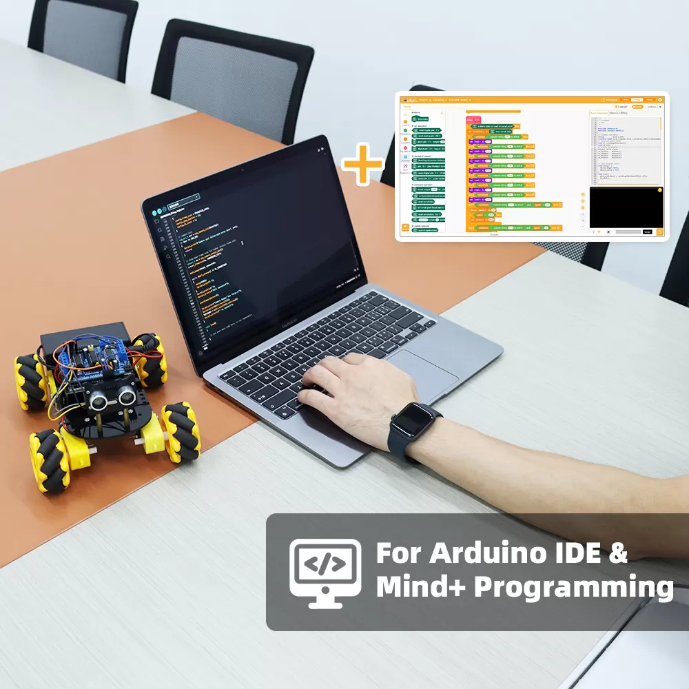 Programmable Arduino Uno R3 Robotics Kit with App and Codes