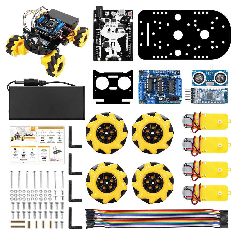 Programmable Arduino Uno R3 Robotics Kit with App and Codes