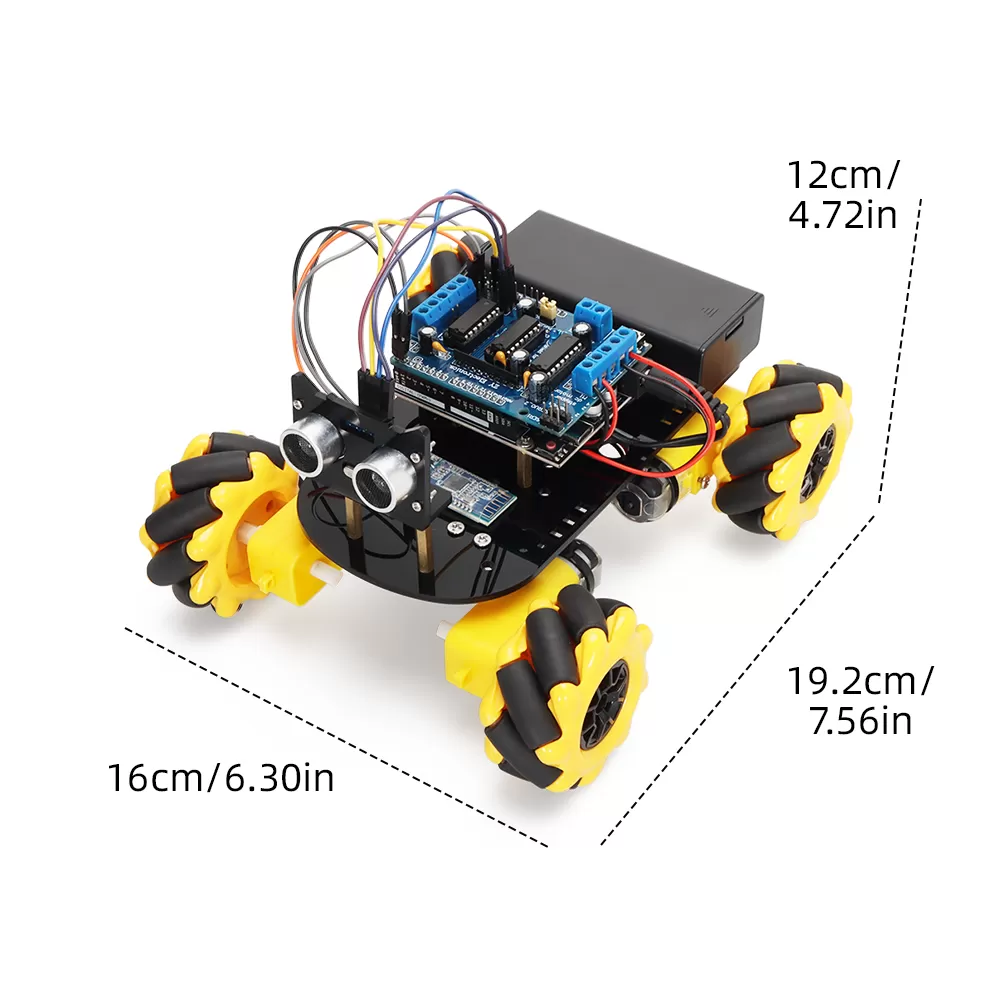 Programmable Arduino Uno R3 Robotics Kit with App and Codes