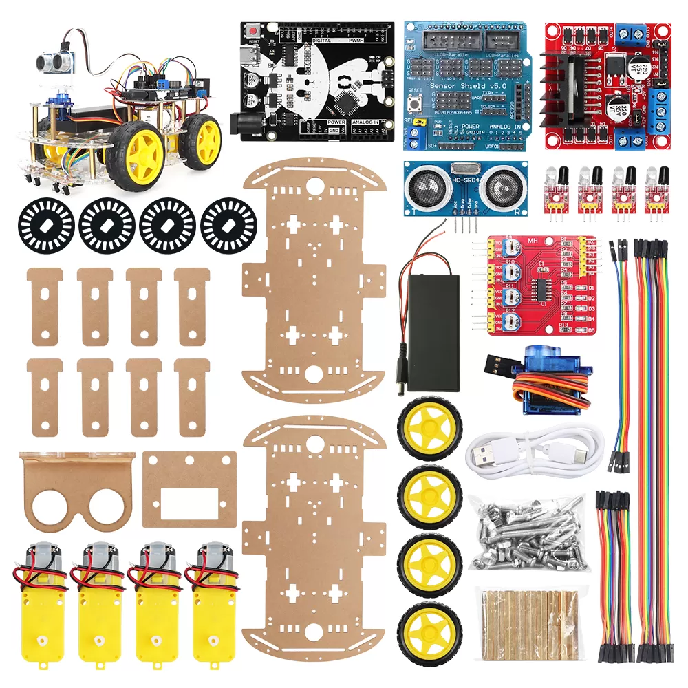 DIY Robot Kit For Arduino Uno R3