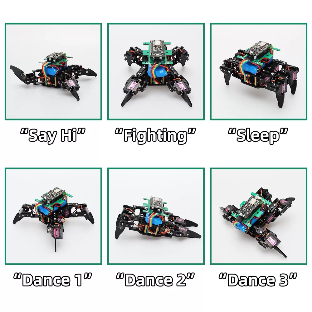 Arduino Spider wifi Rootic Kit with APP