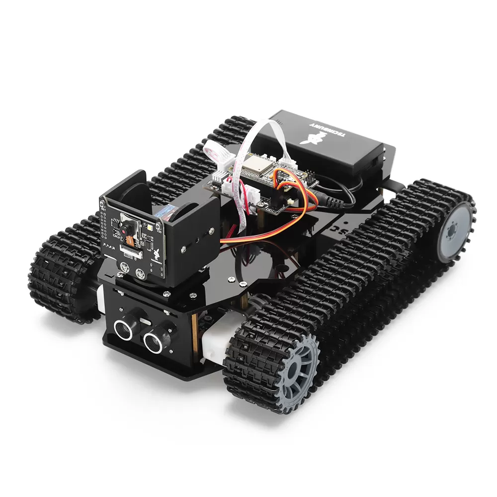 ESP32 Camera Crawler Wheels Robot Kits For Arduino